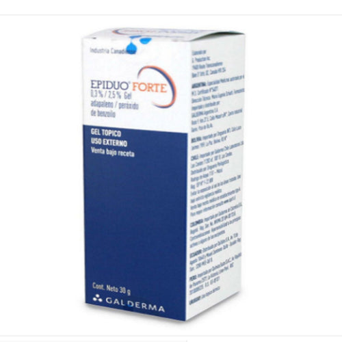 Epiduo Fuerte Gel 0,3%/2,5 x 30 Gr Galderma (Adapaleno)