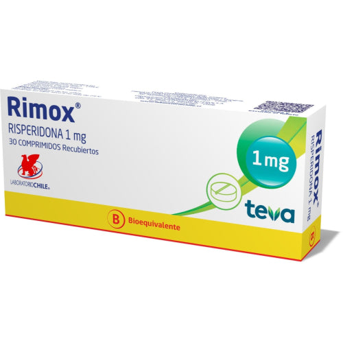 Rimox Comprimidos 1 mg x 30 (Risperidona)