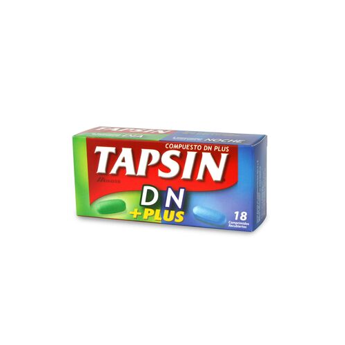 Tapsin Dn Plus Comprimidos 12+6 (Pseudoef/Paracetamol/Clorfenamina)