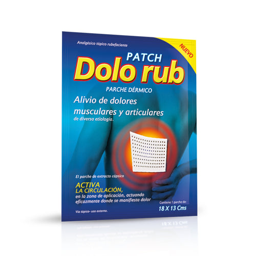 Dolorub De Cobre Parche x 2 Unidades (Parche Analgesico)