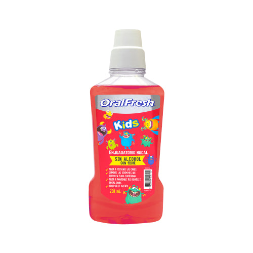 Oralfresh Kids x 250 ml (Enjuagues Bucales)