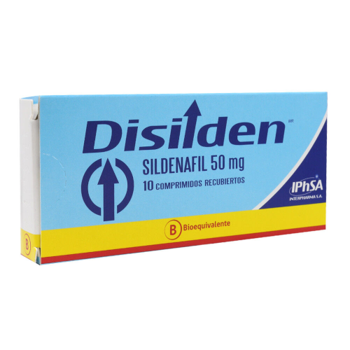 Disilden Comprimidos 50 mg x 10 (Sildenafil)