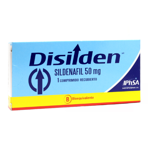 Disilden Comprimidos 50 mg x 20 (Sildenafil)