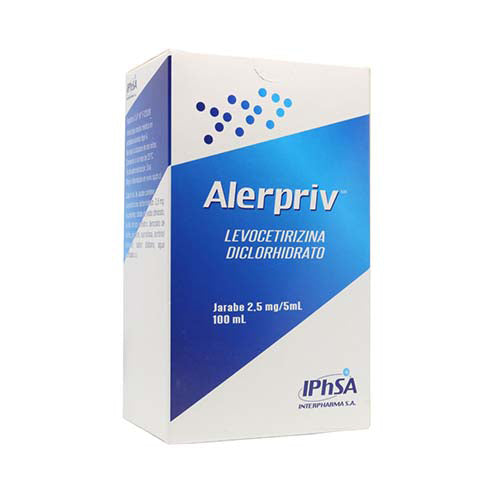 Alerpriv Jarabe x 100 ml (Levocetirizina)