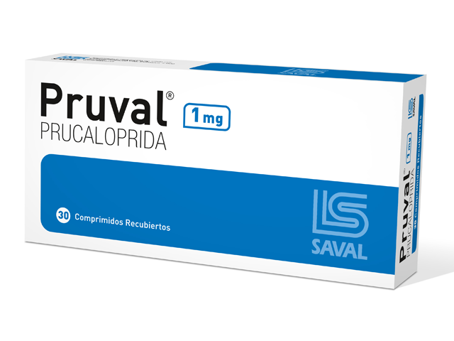 Pruval Comprimidos 1 mg x 30 (Prucaloprida)