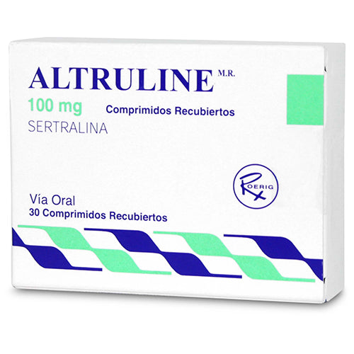 Altruline Comprimidos 100 mg x 30 (Sertralina)
