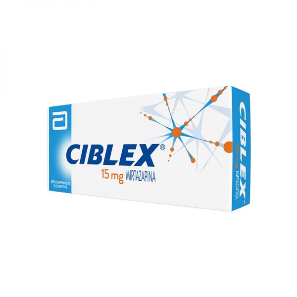 Ciblex Comprimidos 15 mg x 30 (Mirtazapina)