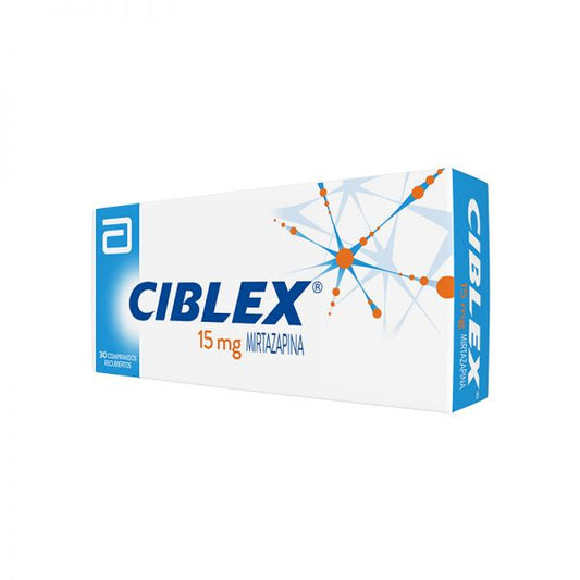 Ciblex Comprimidos 15 mg x 30 (Mirtazapina)