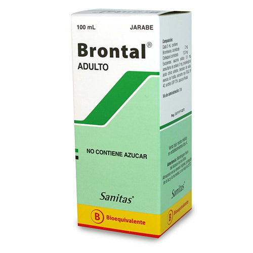 Brontal Inf Jarabe x 100 ml (Bromhexina/Clofedianol)