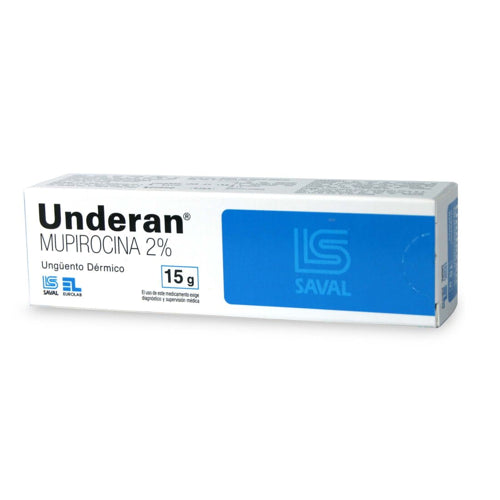 Underan Ungüento 2% x 15 Gr (Mupirocina)