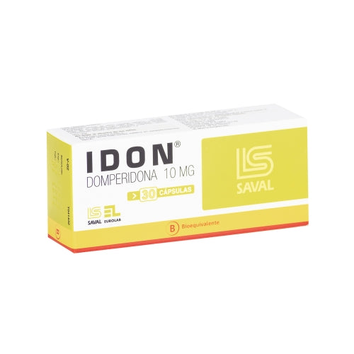 Idon Cápsulas 10 mg x 30 (Domperidona)