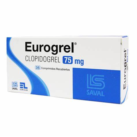 Eurogrel Comprimidos 75 mg x 35 (Clopidogrel)