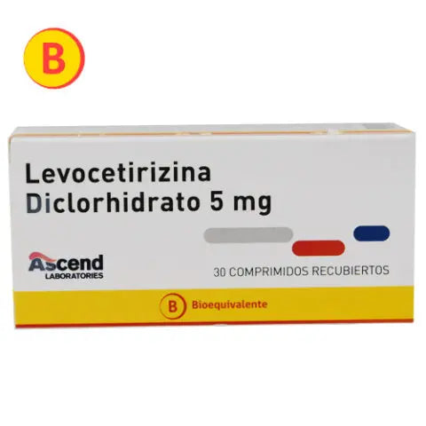 Levocetirizina Comprimidos 5 mg x 30