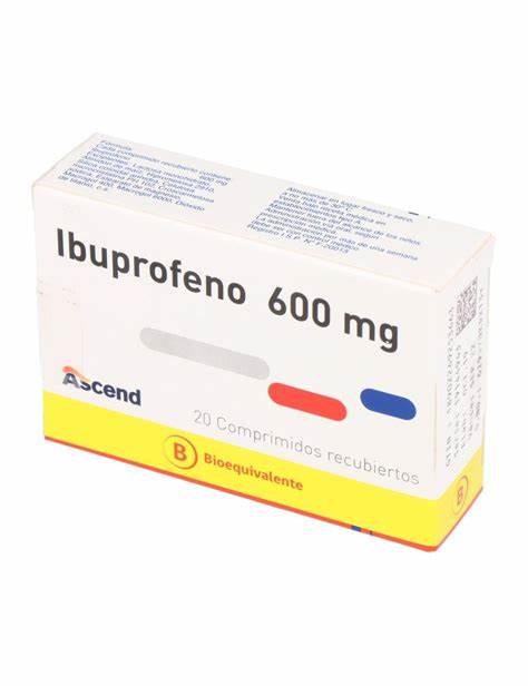 Ibuprofeno Comprimidos 600 mg x 20 Ascend
