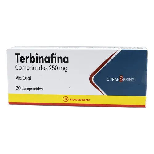 Terbinafina Comprimidos 250 mg x 30 Mdc