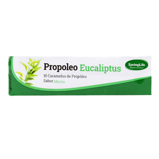 Propoleo Eucalipto Menta Caramelo x 10 Springlife
