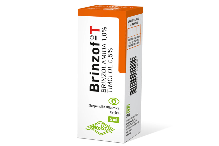 Brinzof T Col x 5 ml (Brinzolamida+Timolol)