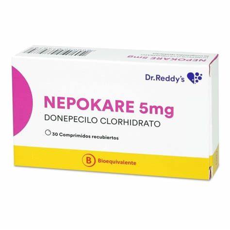 Nepokare Comprimidos 5 mg x 30 (Donepecilo)