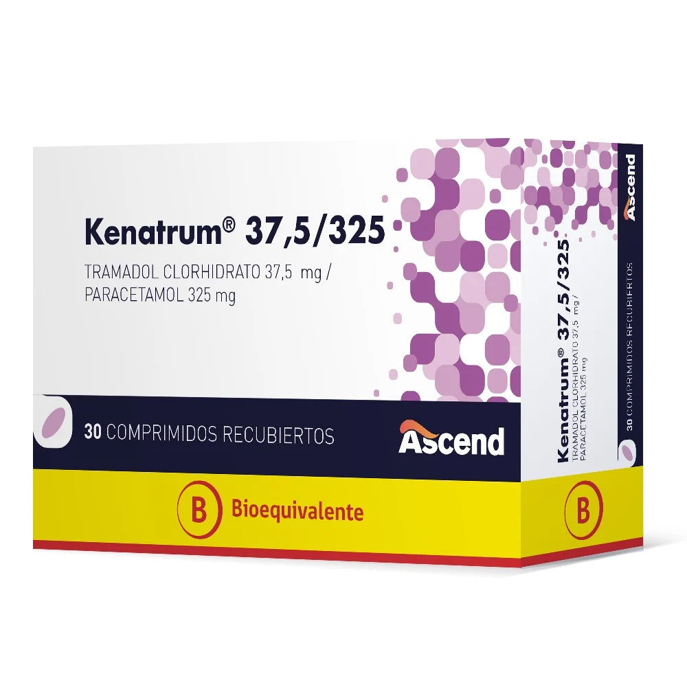 Kenatrum Comprimidos 37,5/325 x 30