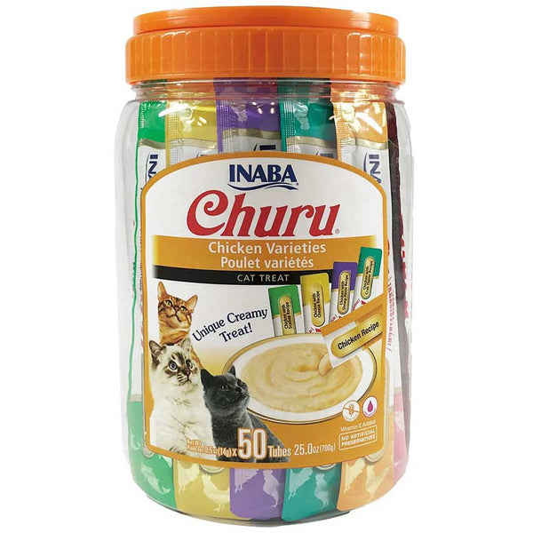 Churu Pollo Con Queso x 4 Unidades