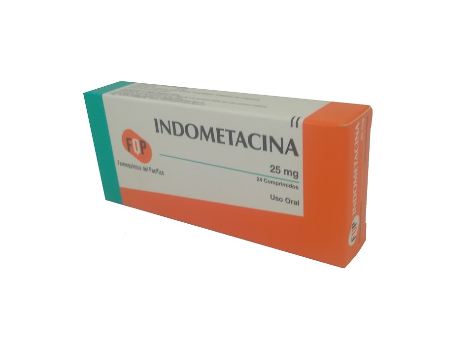 Indometacina Comprimidos 25 mg x 24