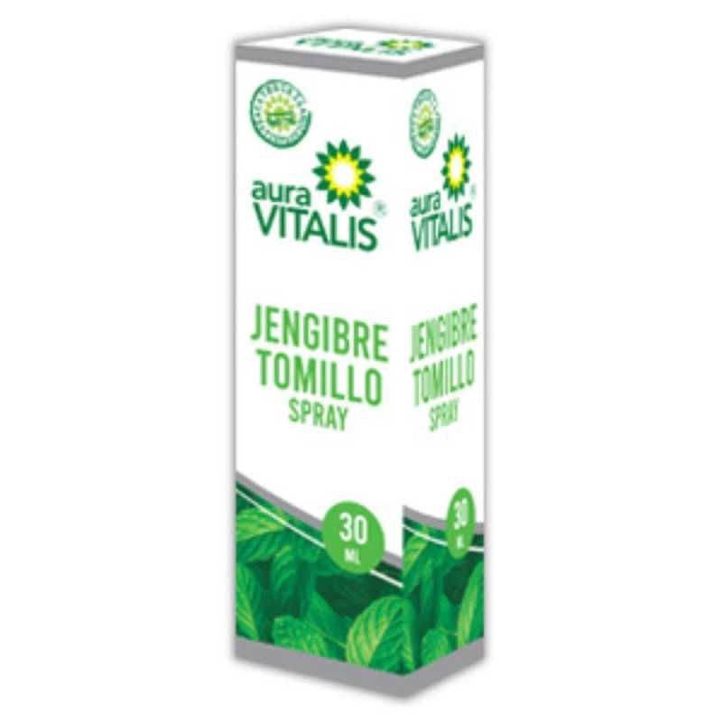 Jengibre Tomillo Spray 30 ml Auravitalis