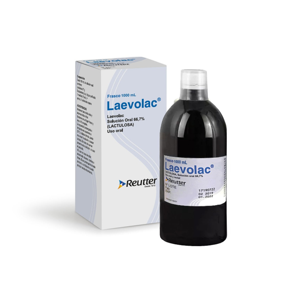 Lactulosa Solución Ora 66,7% x 1 L Laevolac Reutter