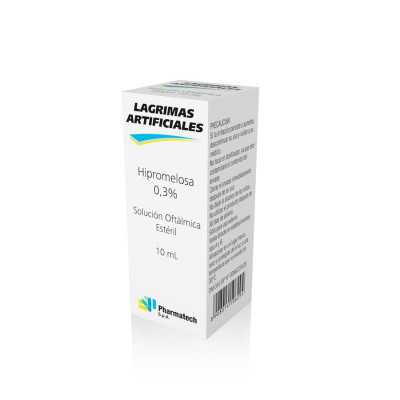 Lagrimas Arti Solución Oftálmica 0,3% x 10 ml Pharmatech (Lagrimas Artificiales)
