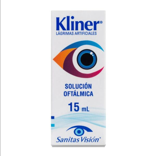 Kliner Solución Oftálmica x 15 ml (Dextran / Hidroxipropilmetilcelulosa)