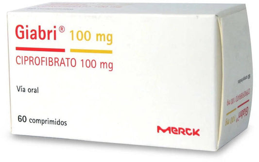 Giabri Comprimidos 100 mg x 60 (Ciprofibrato)