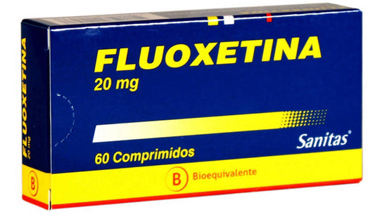 Fluoxetina Comprimidos 20 mg x 60 Sanitas