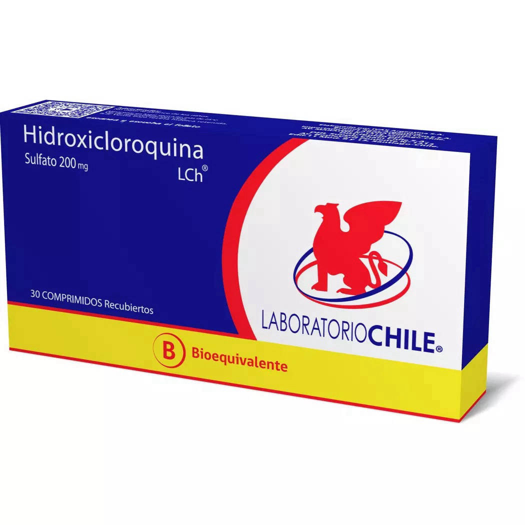 Hidroxicloroquina Comprimidos 200 mg x 30 Chile
