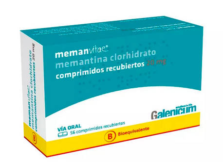 Memanvitae Comprimidos 20 mg x 56 (Memantina)