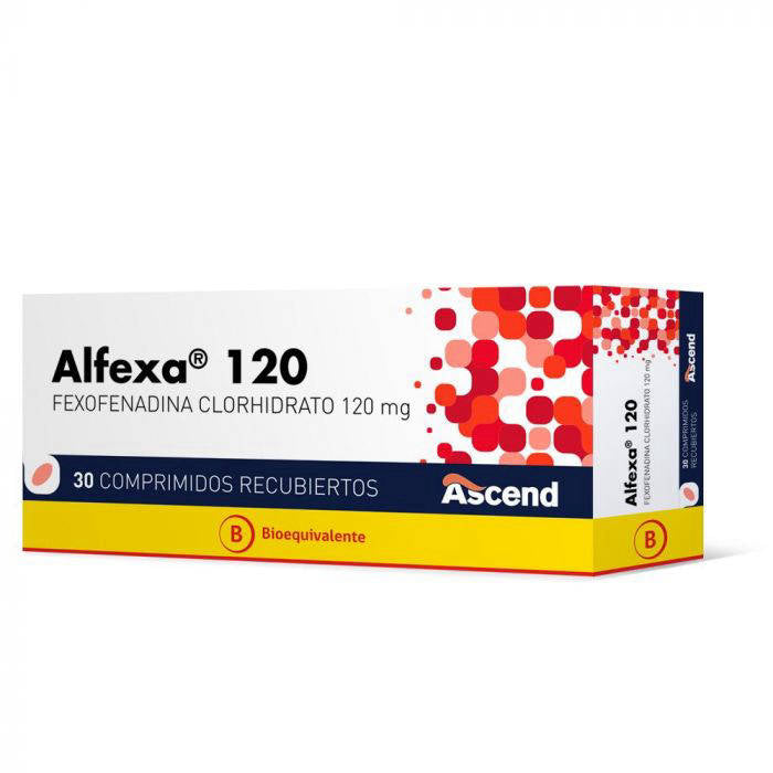 Alfexa Comprimidos 120 mgx 30 (Fexofenadina)