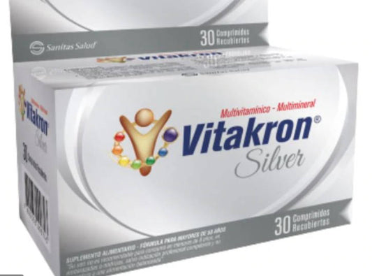 Vitakron Silver Comprimidos x 30 (Vitaminas Y Suplementos)