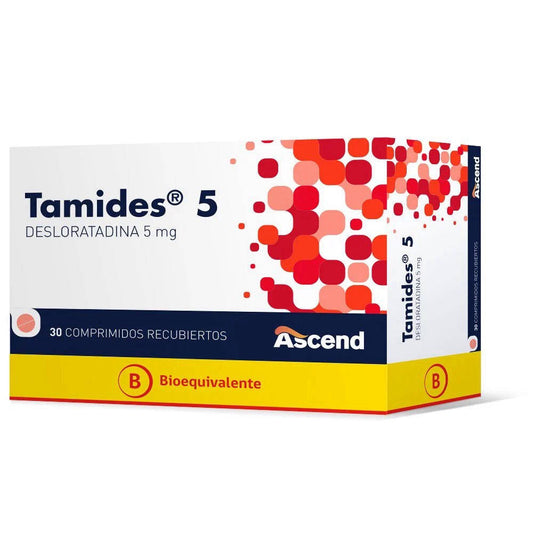 Tamides Comprimidos 5 mg x 30 (Desloratadina)
