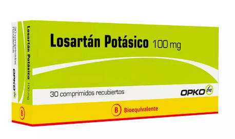 Losartan Comprimidos 100 mg x 30 Opko
