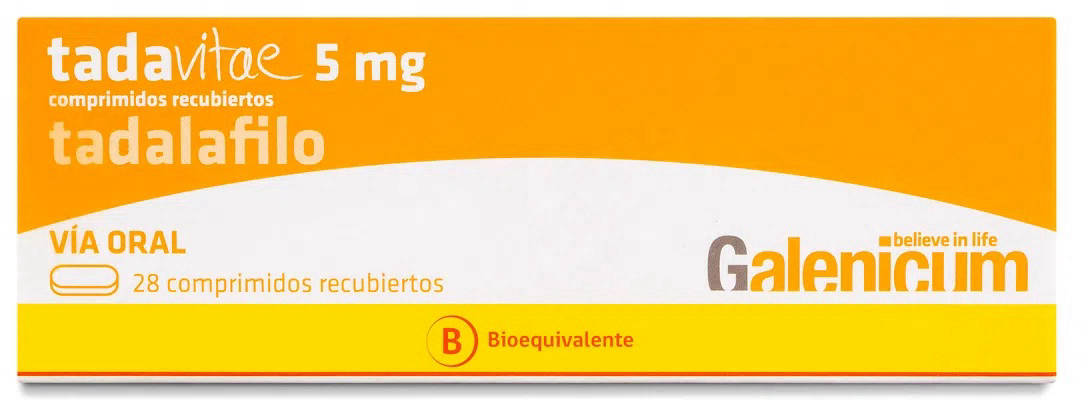 Tadavitae Comprimidos 5 mg x 28 (Tadalafilo)