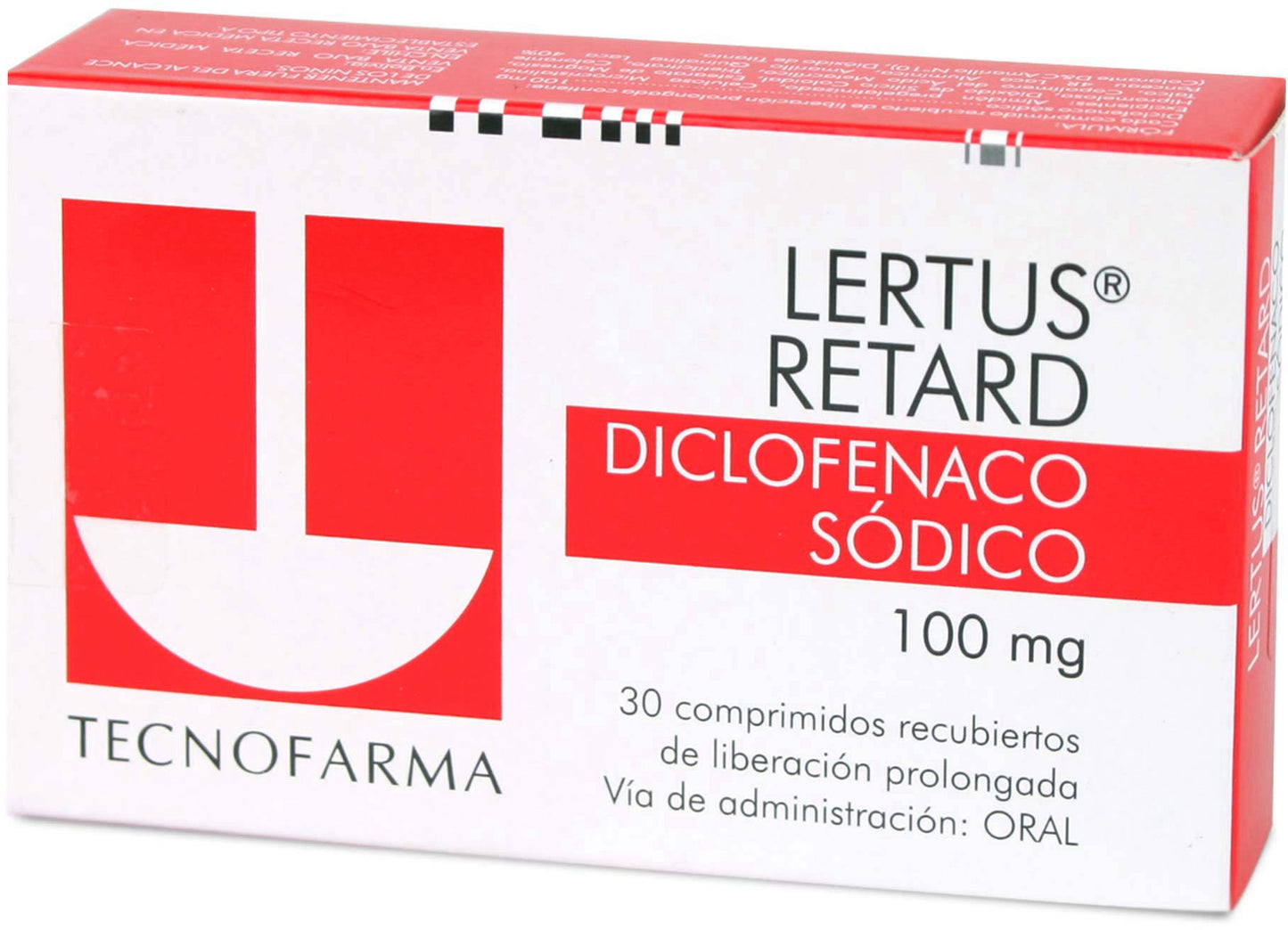 Lertus Ret Comprimidos 100 mg x 10 (Diclofenaco)