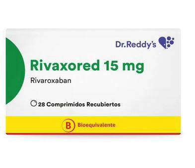 Rivaxored Comprimidos 15 mg x 28 (Rivaroxaban)