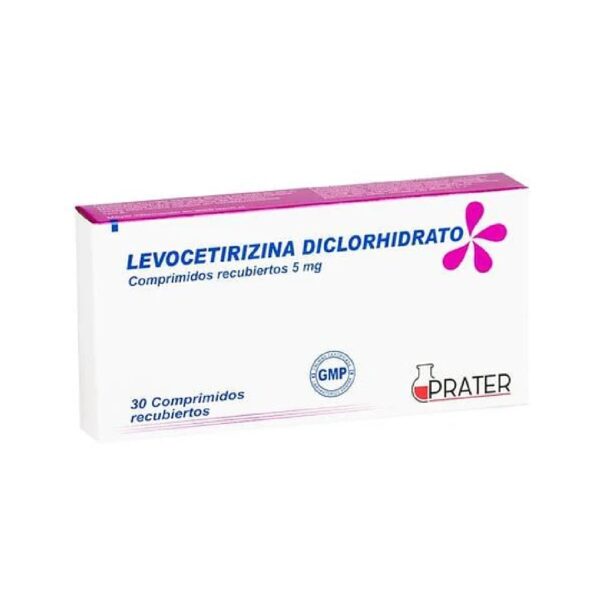 Levocetirizina Comprimidos 5 mg x 30 Prater