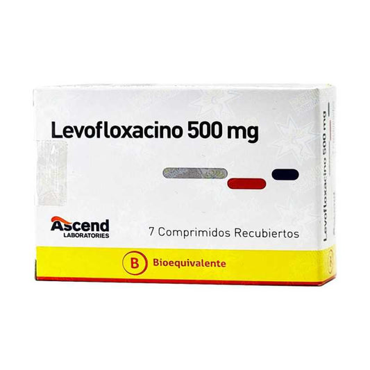 Levofloxacino Comprimidos 500 mg x 7 Ascend