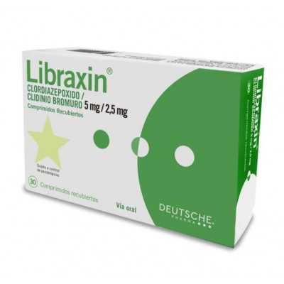 Libraxin Comprimidos x 30 (Clordiaz/Clinidio Bromuro)