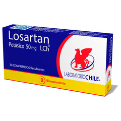 Losartan Comprimidos 50 mg x 30 Chile