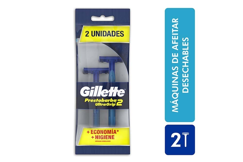 Gillette Prestobarba 2 Ultra Grip x 10