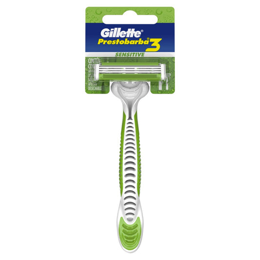 Gillette Prestobarba 3 Sensecare x 4 Unidades