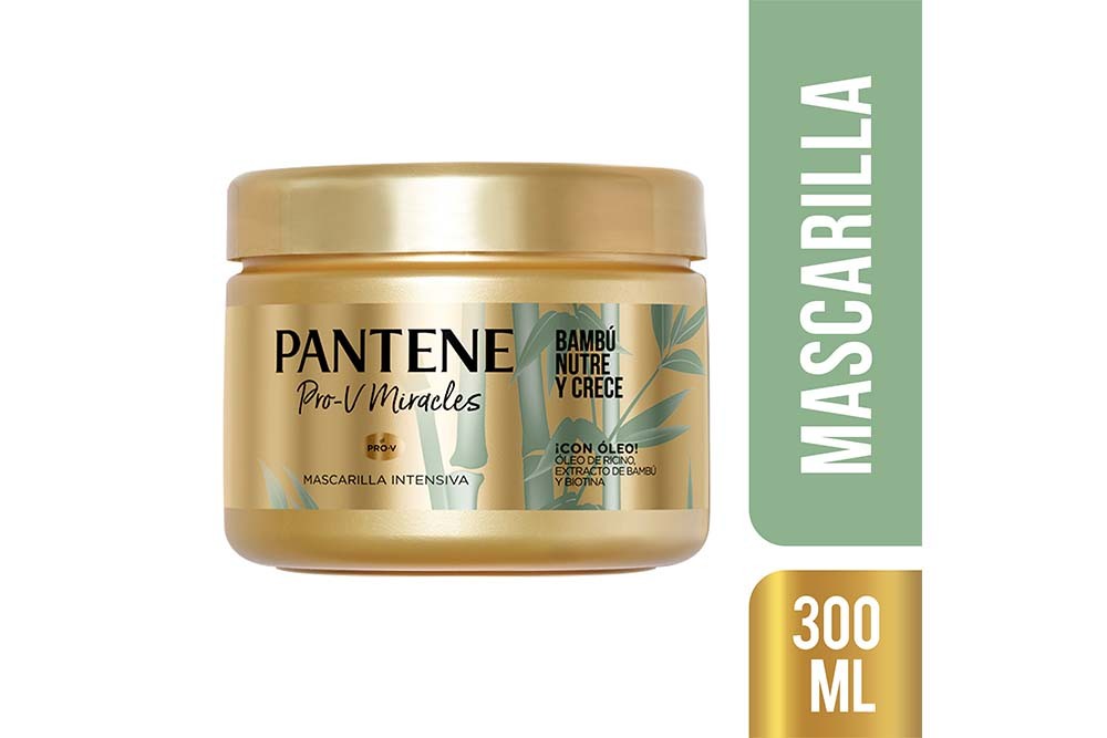 Pantene Mascarilla Intensiva Bambu Nutre Y Crece x 300 ml