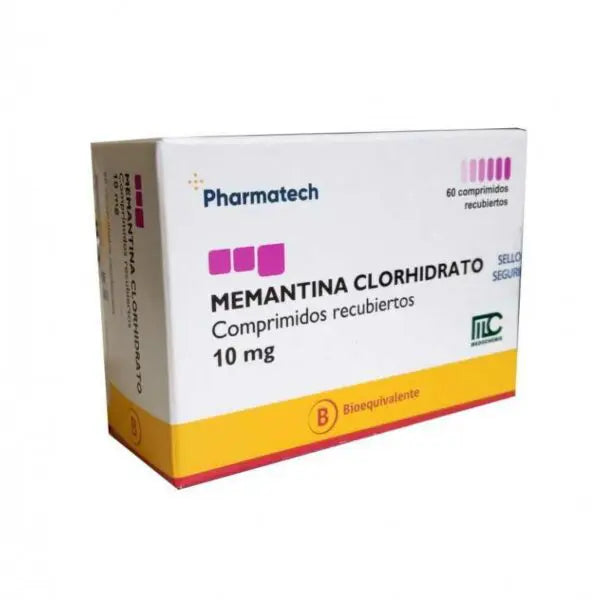 Memantina Comprimidos 10 mg x 60 Pharmatech