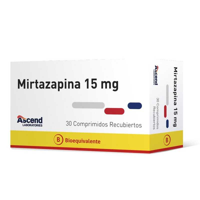 Mirtazapina Comprimidos 15 mg x 30 Ascend