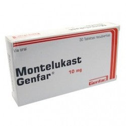 Montelukast Comprimidos 10 mg x 30